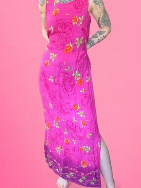 Vintage 90s boho fairycore maxi dress